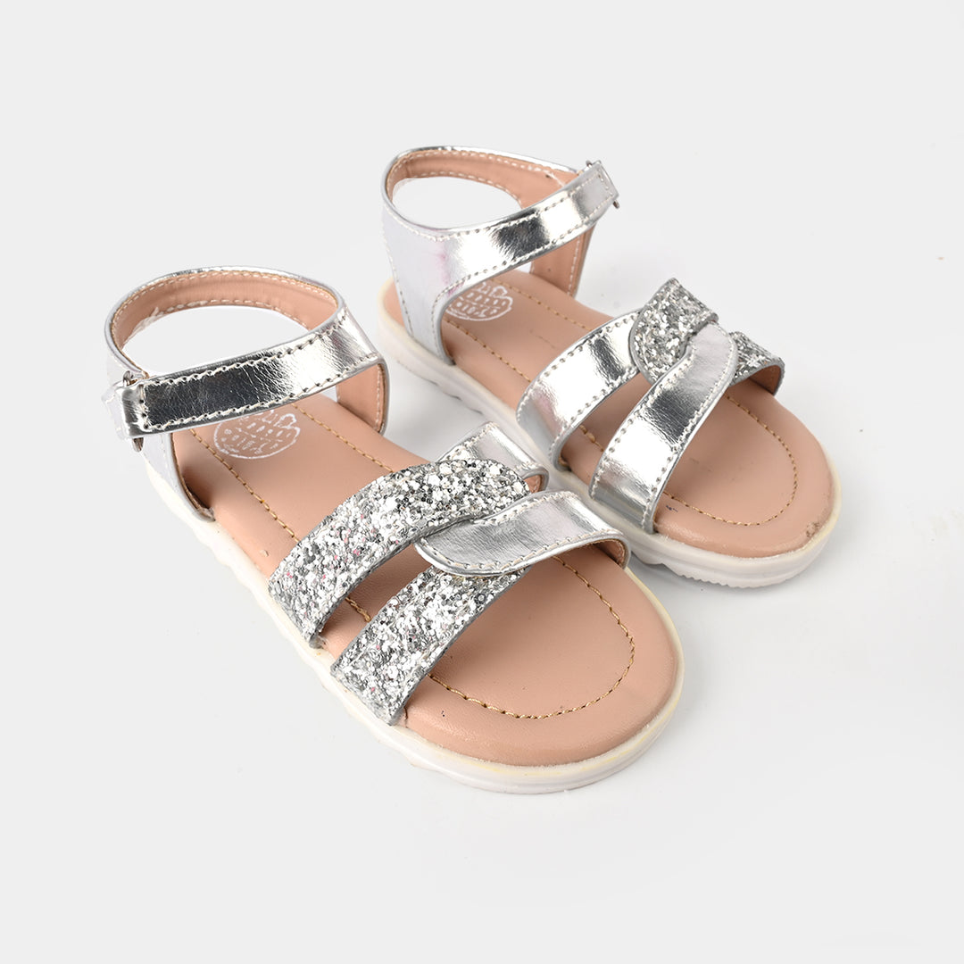 Girls Sandal ZF-001-SILVER