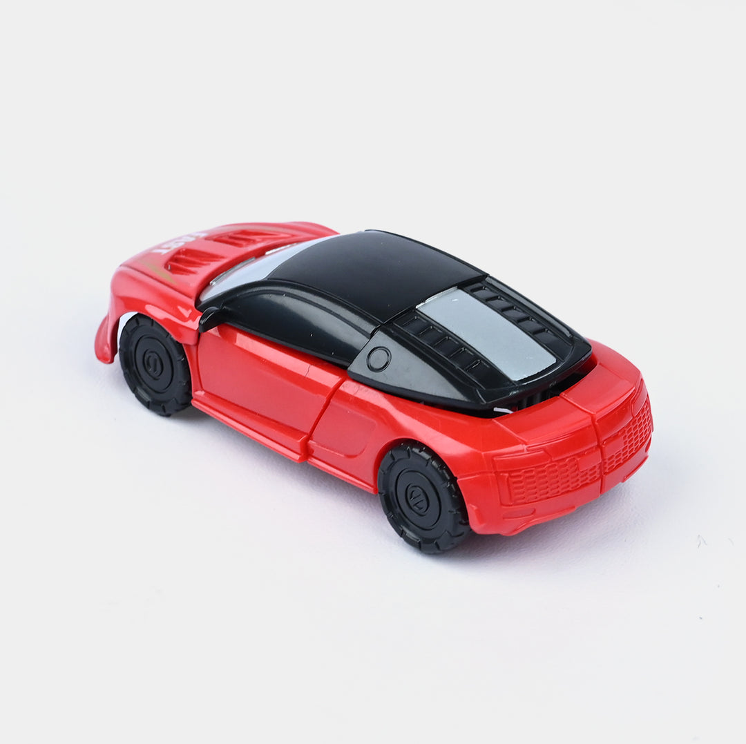 Alloy Model Transforms Car For Kids