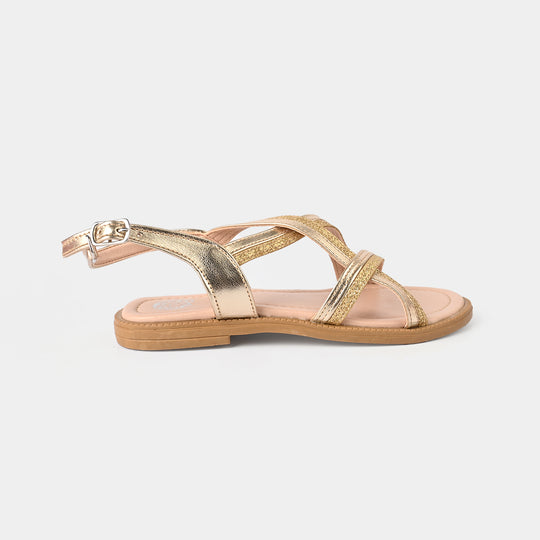 Girls Sandal 456-90-Golden