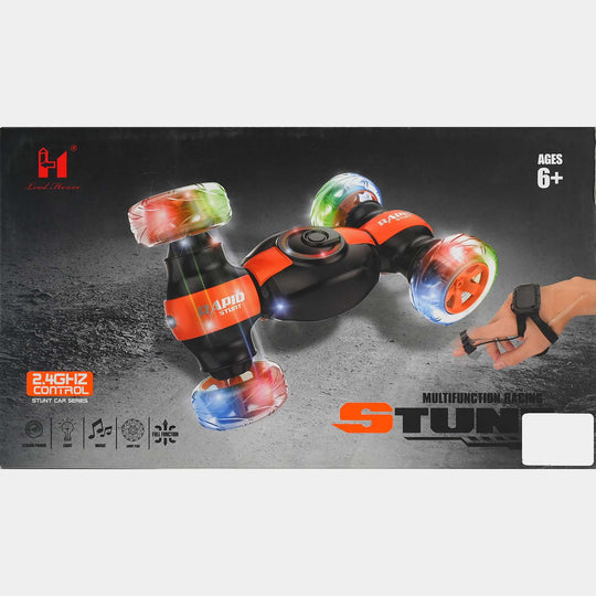 Multifunction Stunt Car With Light & Music For Kids