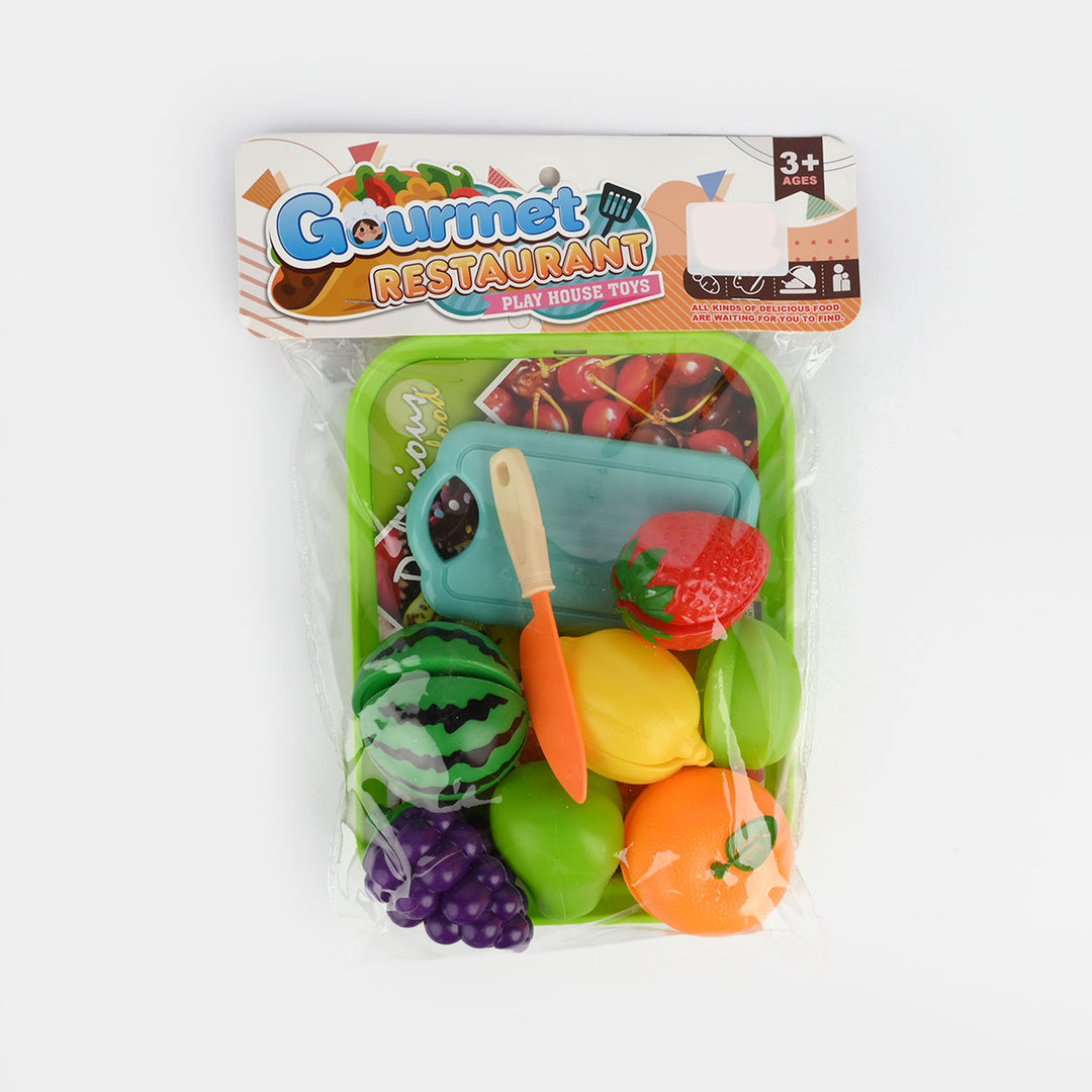 Cut Fruit Play Set For Kids
