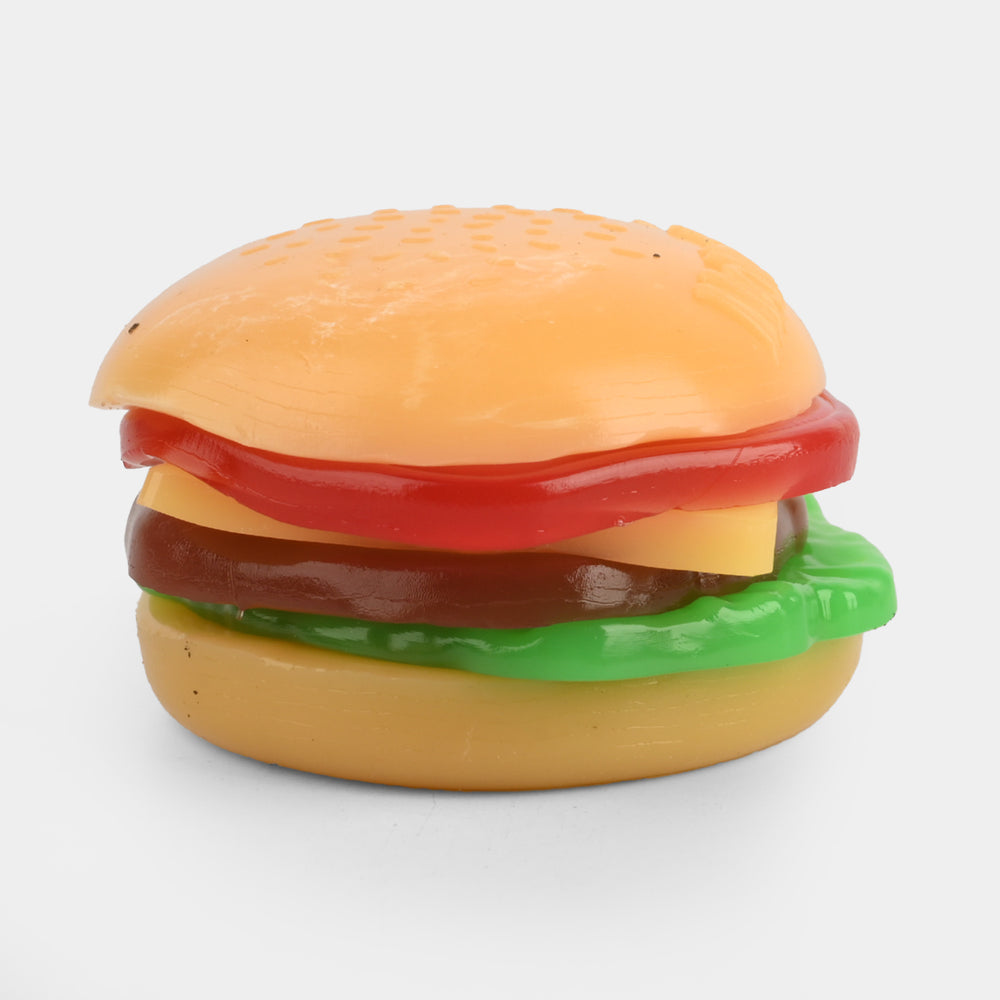 Squeezable Burger Squishy Novelty