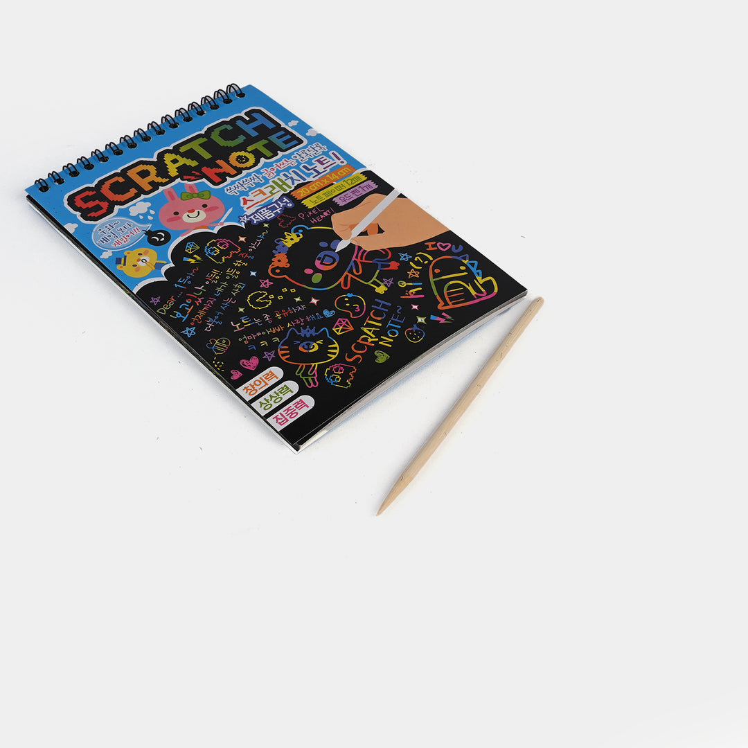 Scratch Art Book Medium For Kids