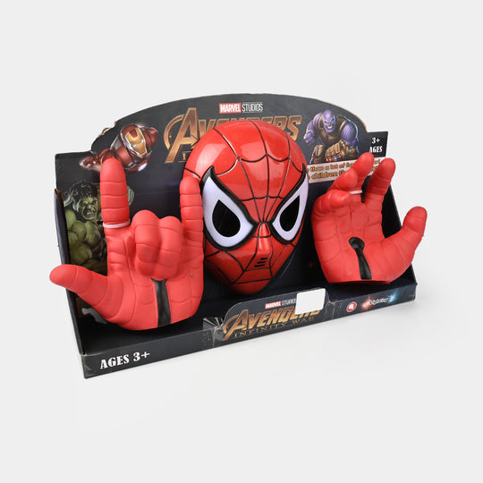 Mask & Gloves With Light