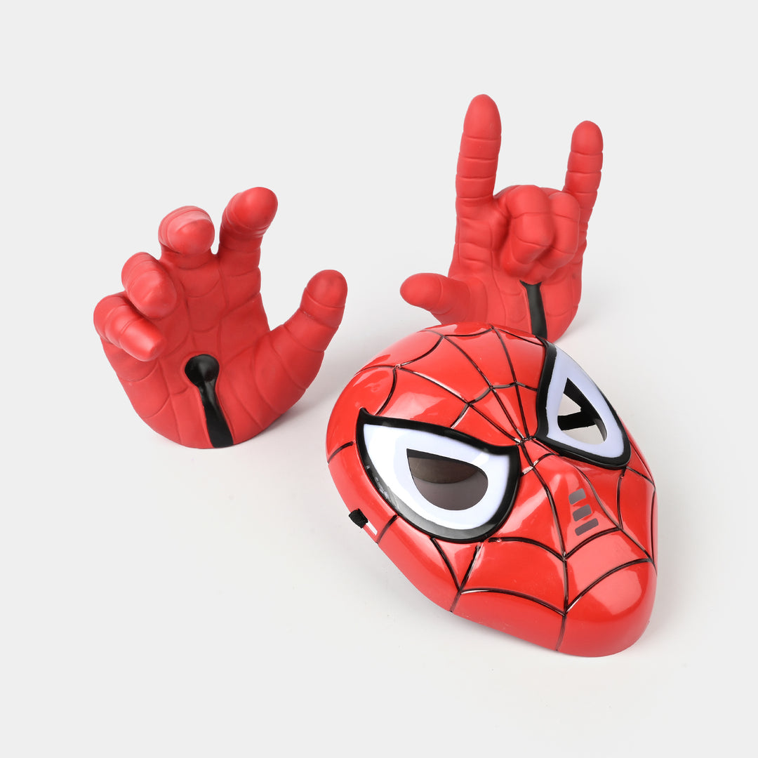 Mask & Gloves With Light