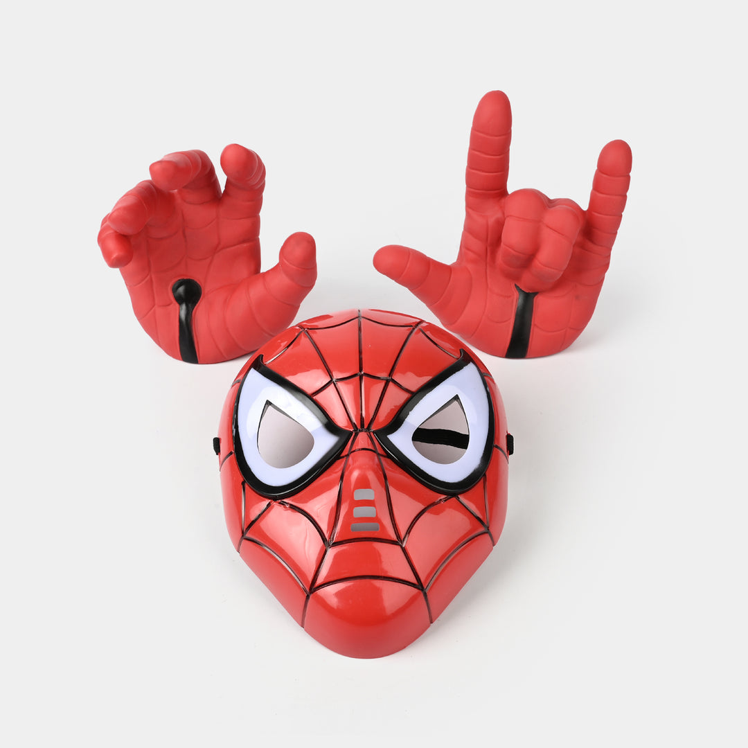 Mask & Gloves With Light