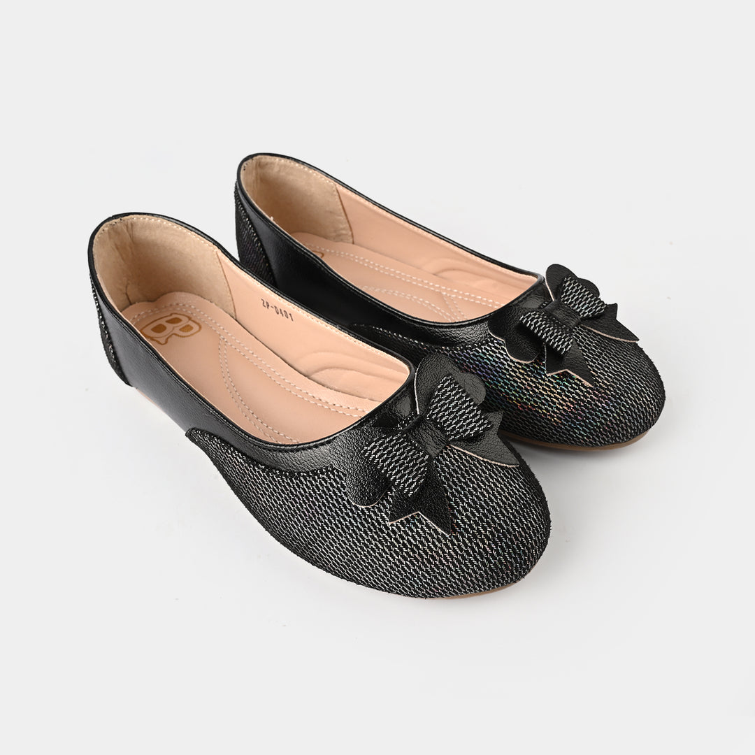 Girls Pumps ZP-041-BLACK