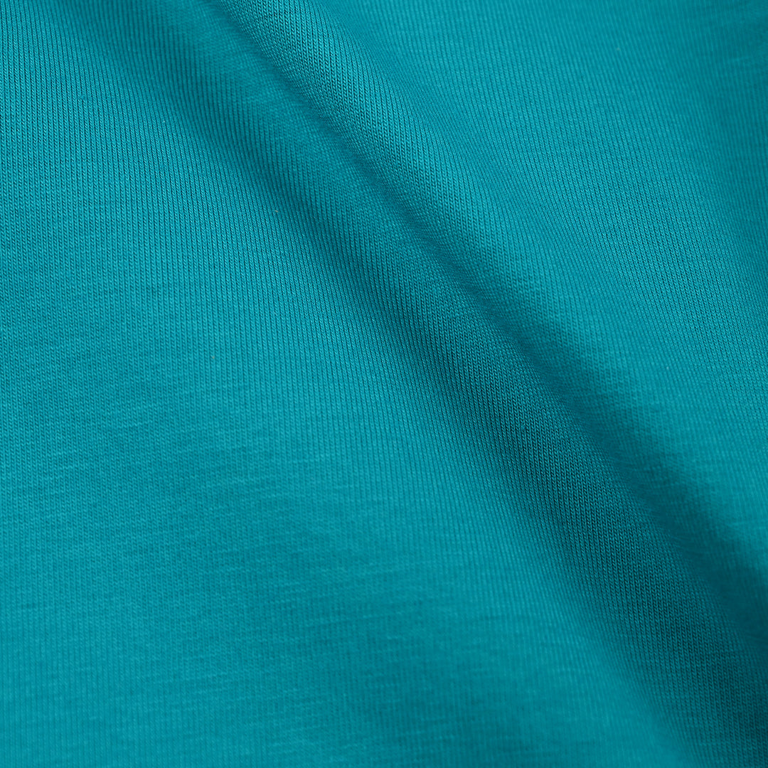 Girls Lycra Jersey T-Shirt Summer-Green