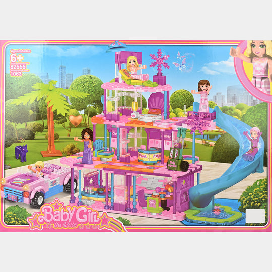 Colorful Wooden Airplane Puzzle – Educational Toy for Toddlers