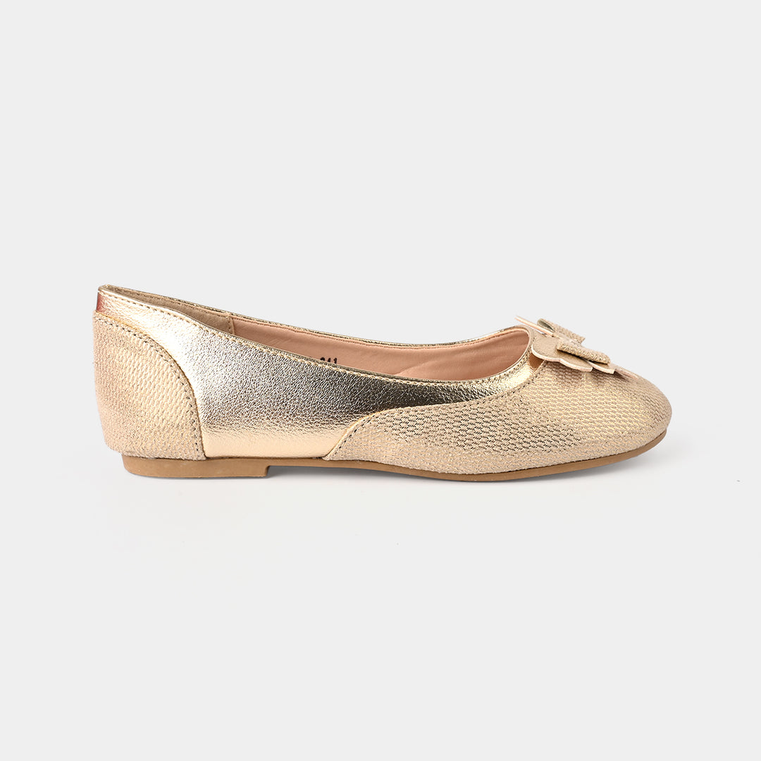 Girls Pumps ZP-041-Golden