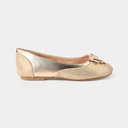 Girls Pumps ZP-041-Golden