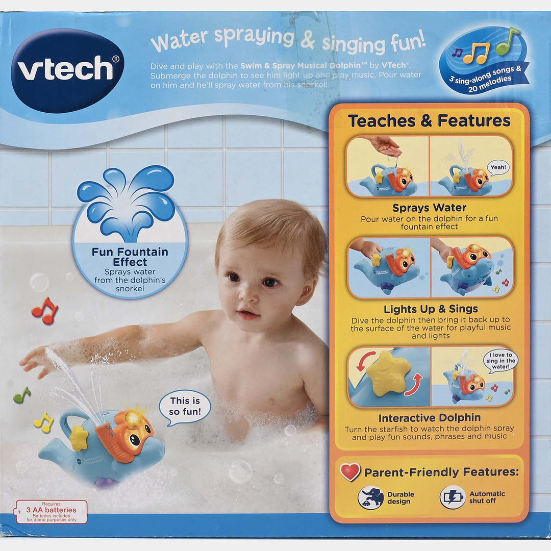 Swim & Spray Musical Dolphin Toy for Kids
