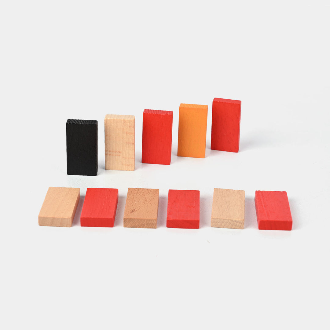 Domino Race Game for Kids and Family – Compact Travel Edition