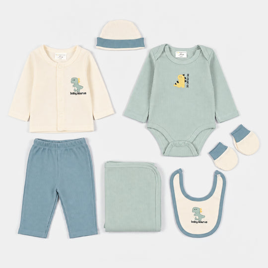 Infant Boys Velour & Thermal 7 PC Gift Set 319 - 045- Off.White