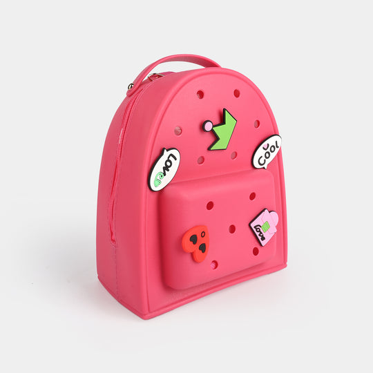 Kids' EVA Charm Silicone Backpack