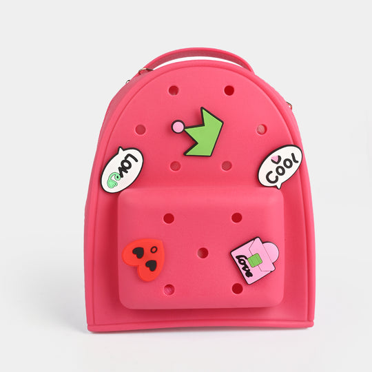 Kids' EVA Charm Silicone Backpack