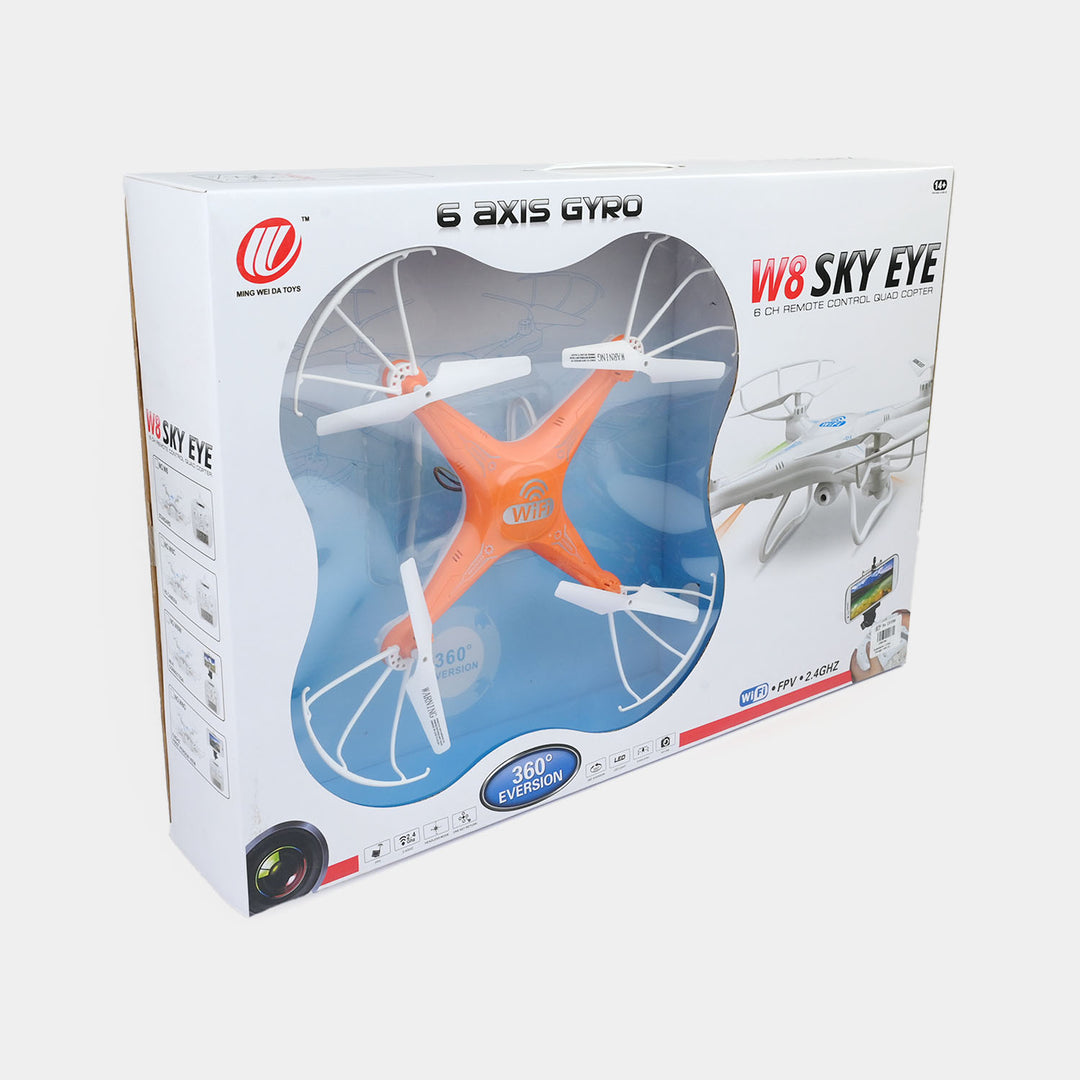 6 CH Remote Control Quad Copter (Drone)