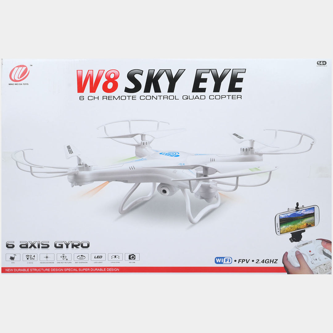 6 CH Remote Control Quad Copter (Drone)