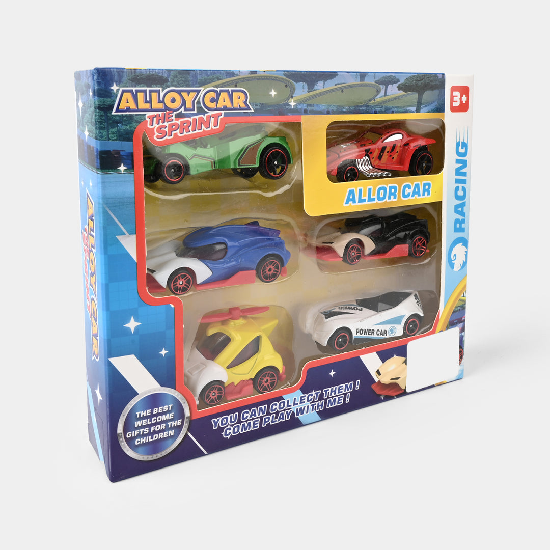Die-Cast Model  Cars Alloy 6Pcs Set