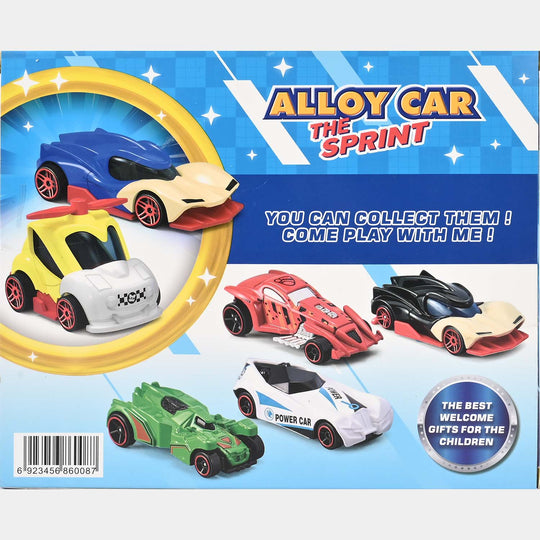 Die-Cast Model  Cars Alloy 6Pcs Set