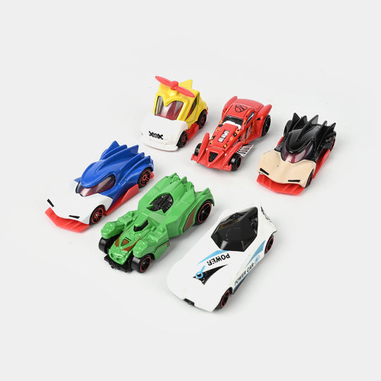 Die-Cast Model  Cars Alloy 6Pcs Set