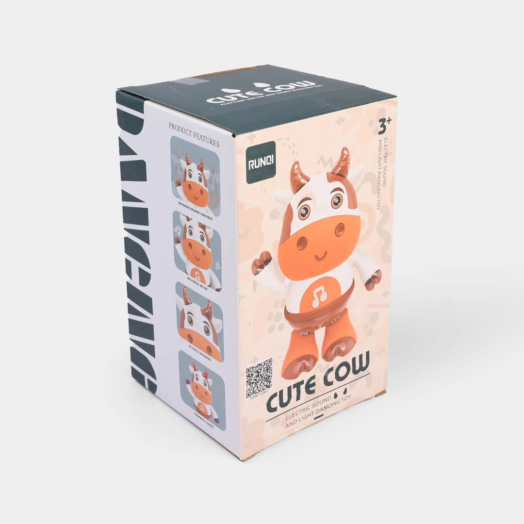 Dancing Cow Toy With Lights & Music