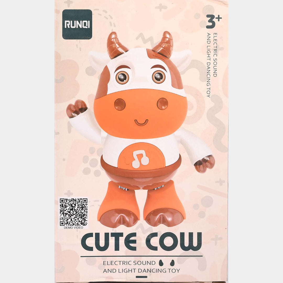 Dancing Cow Toy With Lights & Music