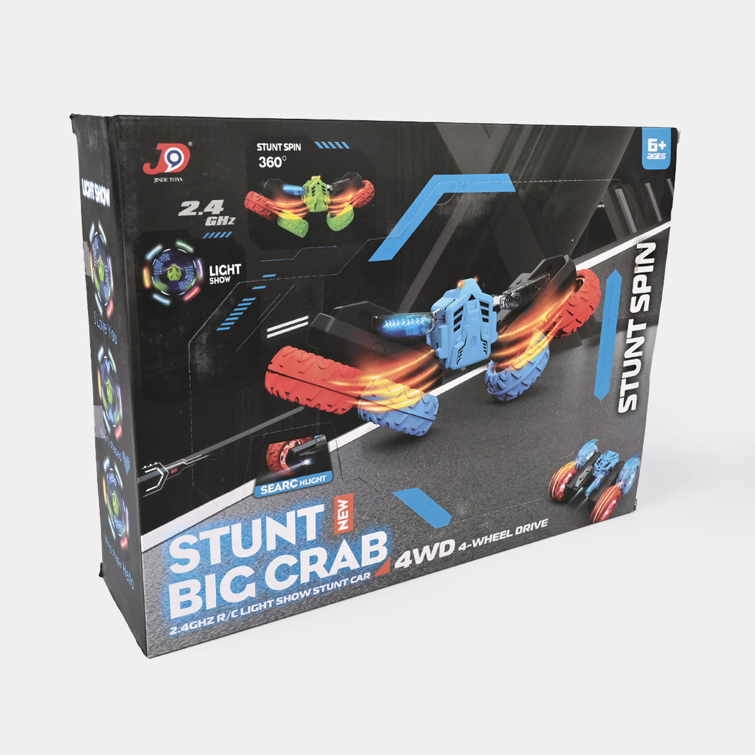 Remote-Controlled "Stunt Big Crab" Car