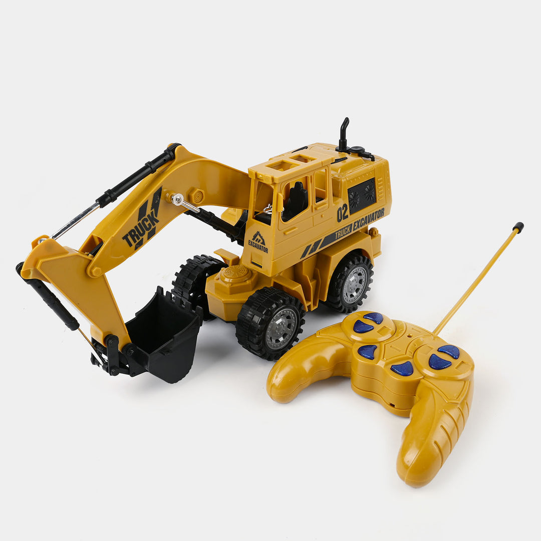 Remote Control Excavator Truck For Kids