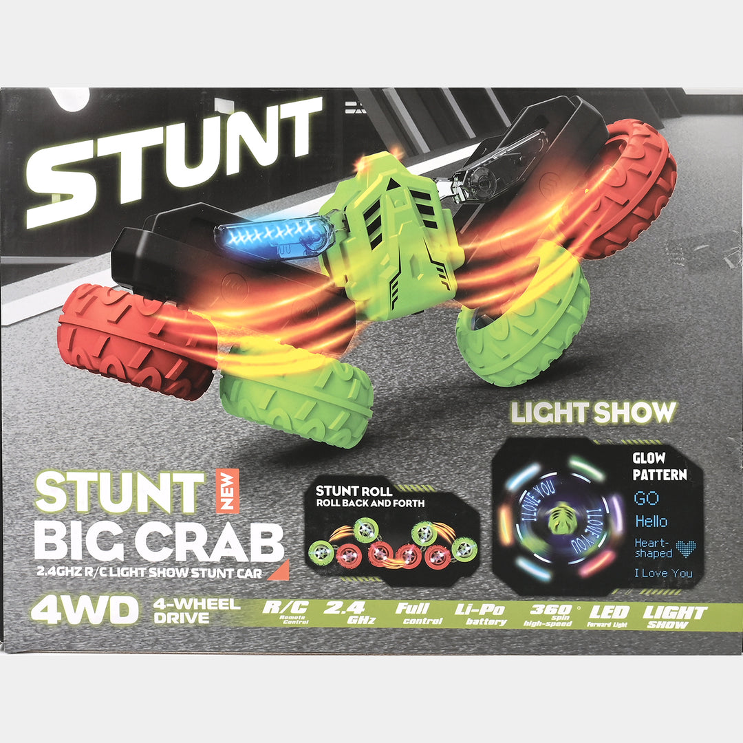 Remote-Controlled "Stunt Big Crab" Car