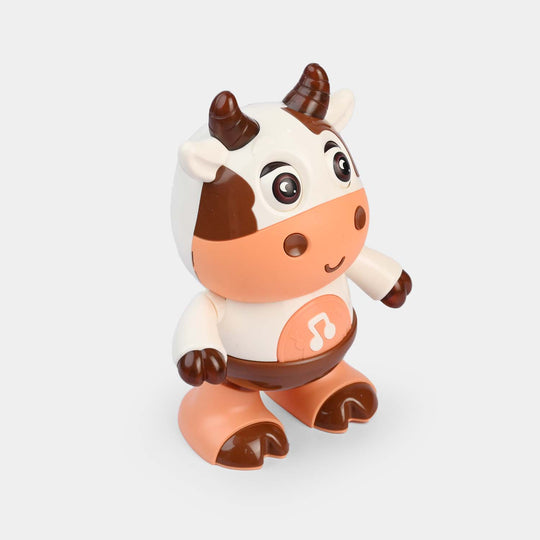 Dancing Cow Toy With Lights & Music