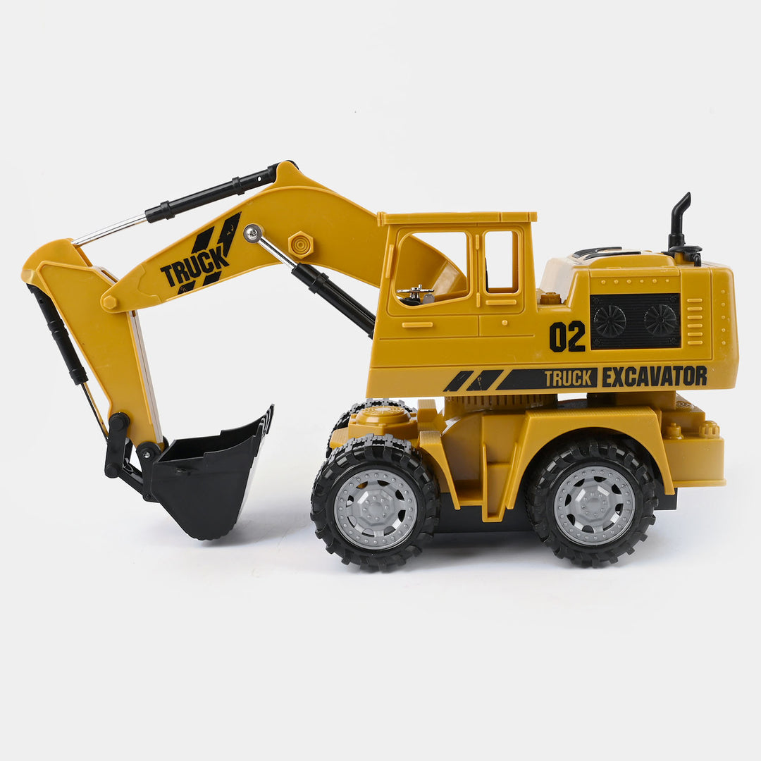 Remote Control Excavator Truck For Kids