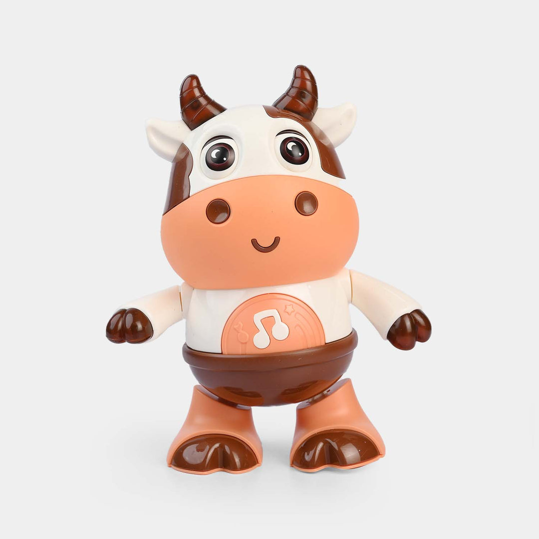 Dancing Cow Toy With Lights & Music