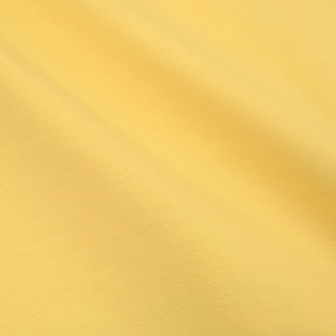 Girls Lycra Jersey T-Shirt Fruit-Yellow