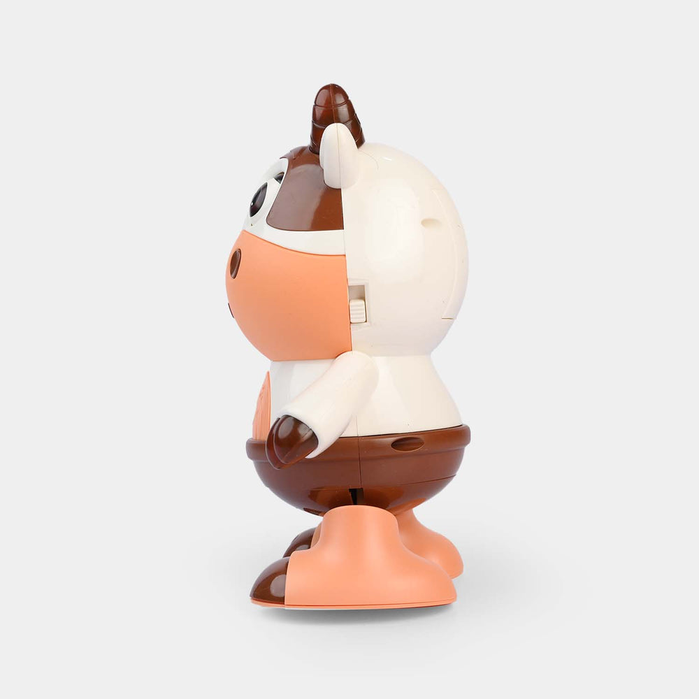 Dancing Cow Toy With Lights & Music
