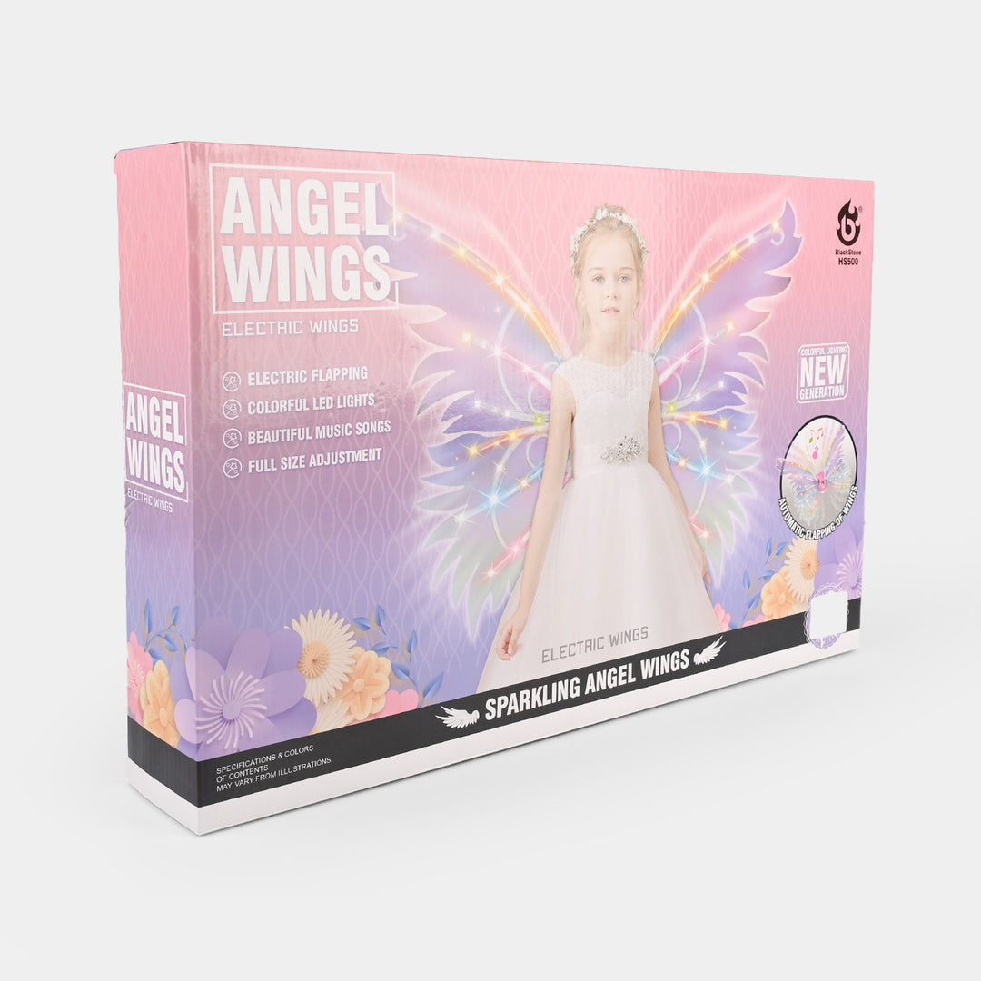 Electric DIY Sparkling Angel Wings