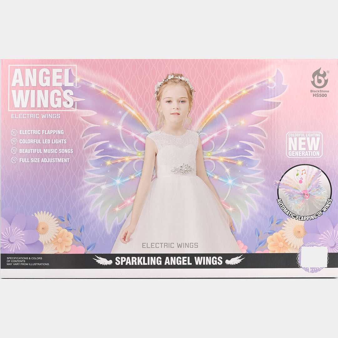 Electric DIY Sparkling Angel Wings