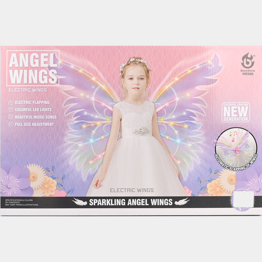 Electric DIY Sparkling Angel Wings