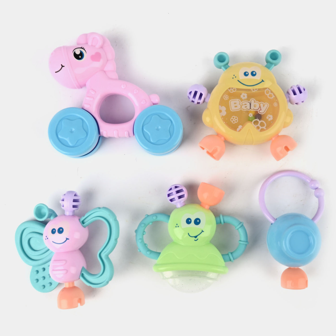 Baby Rattle Toy Box | 5PCs