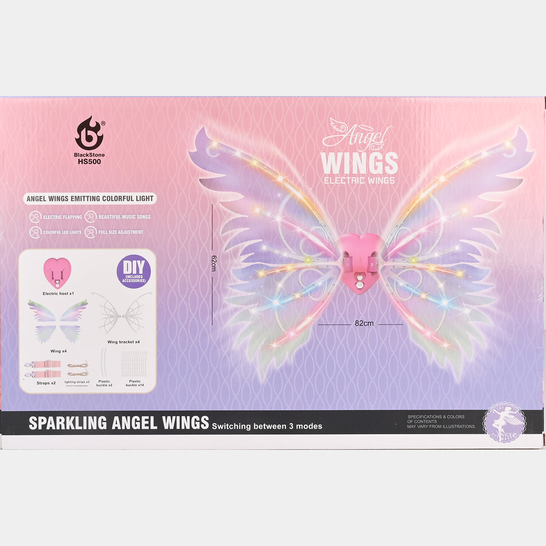 Electric DIY Sparkling Angel Wings