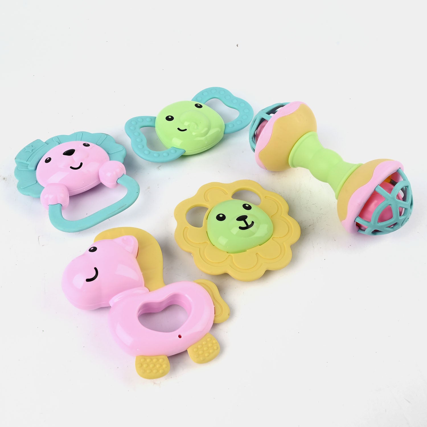 Baby Rattle Box 5Pcs E-C-ORANGE Price in Pakistan | Bachaa Party