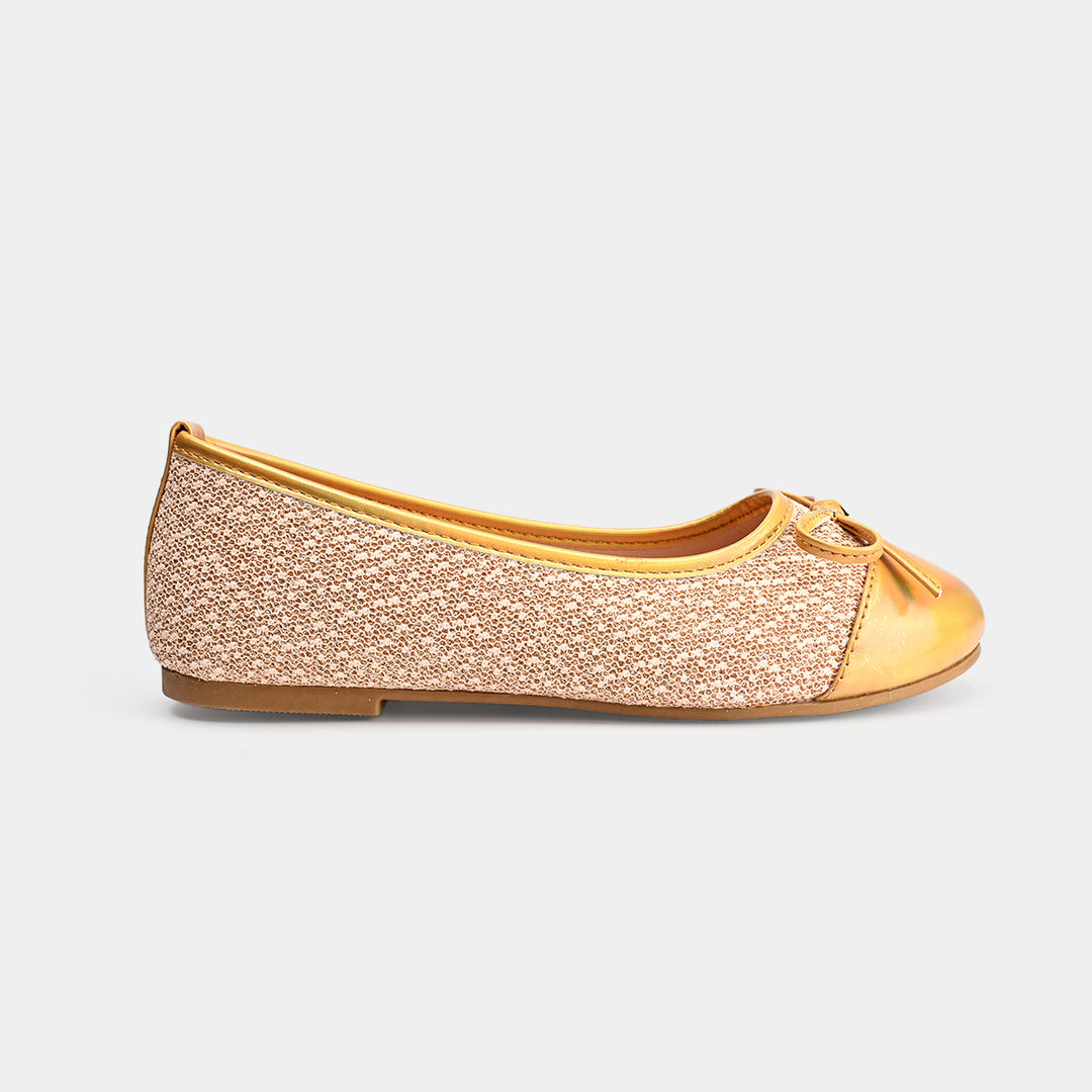 Girls Pumps ZP-065-Golden