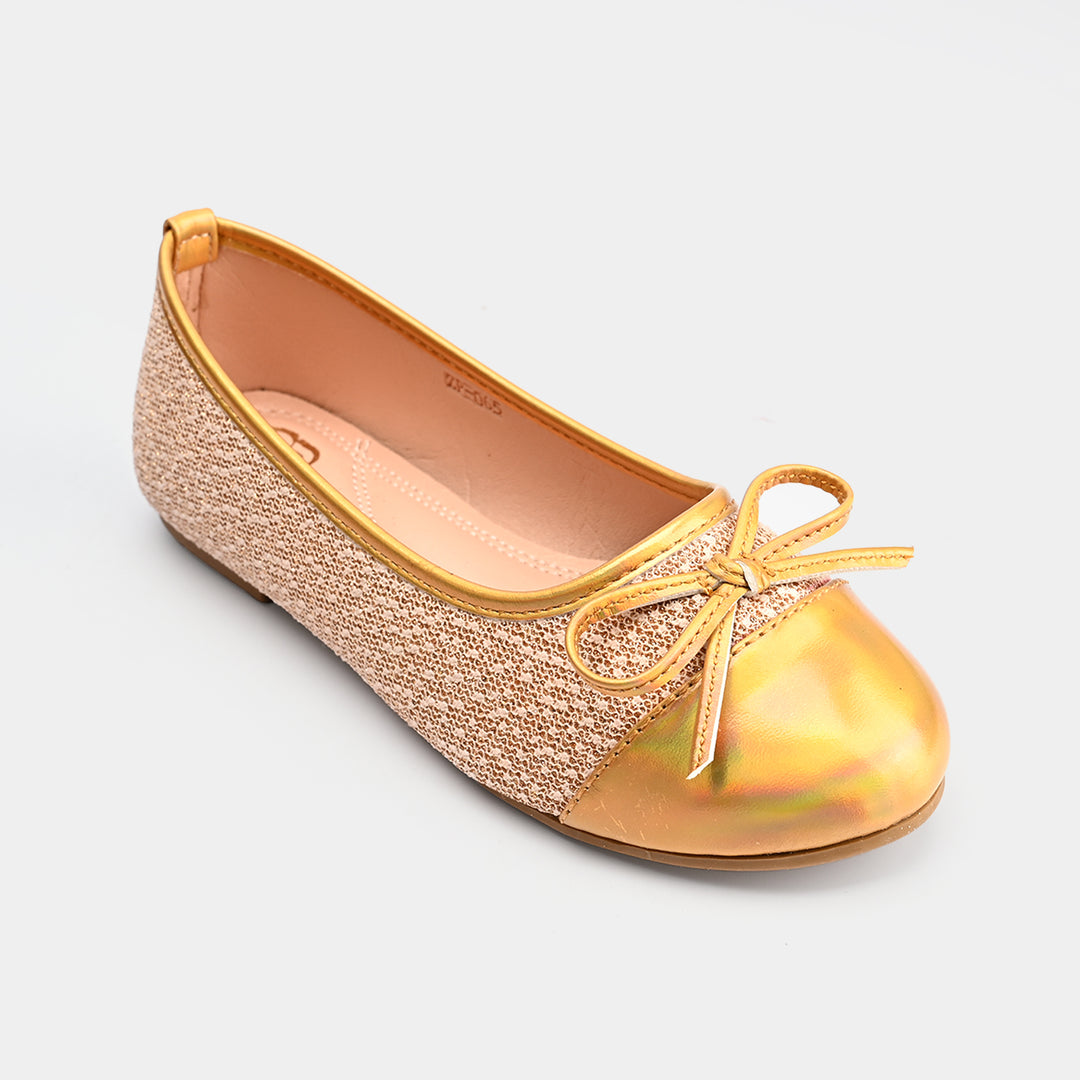 Girls Pumps ZP-065-Golden