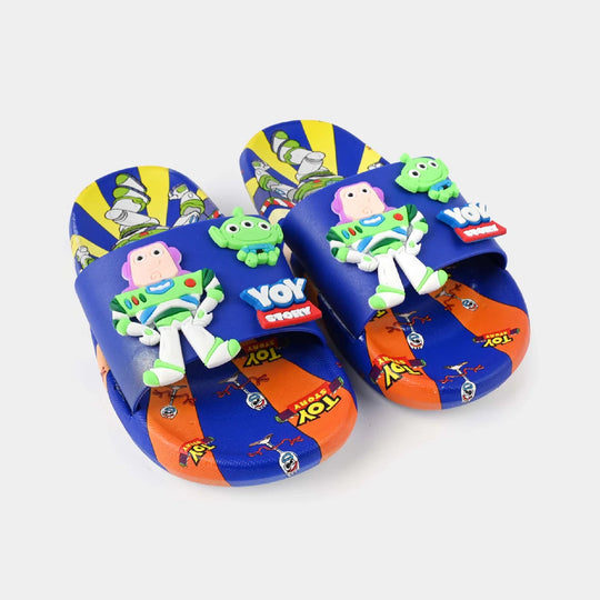 Boys Slippers DF-203-Blue