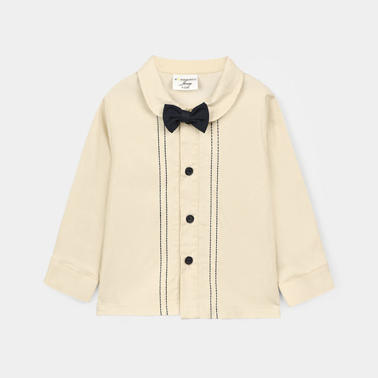 Boys Cotton Interlock Woven Suit 320 - 035- Navy