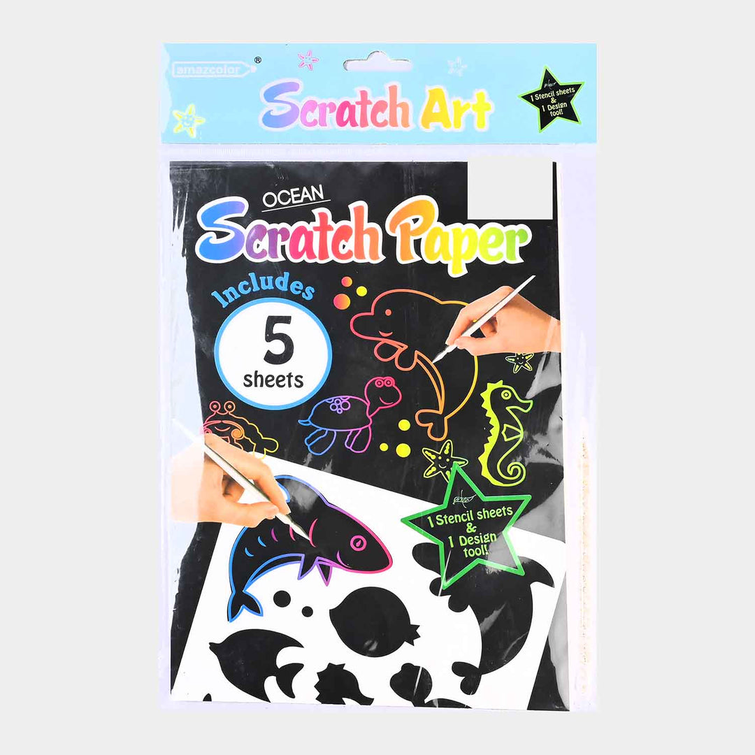 Scratch Sketch Book For Kids