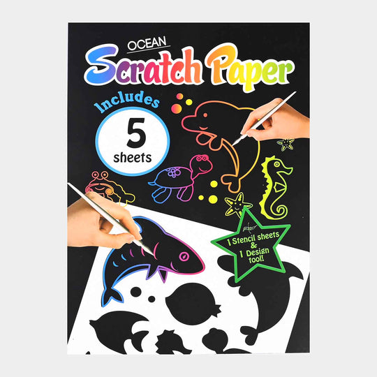 Scratch Sketch Book For Kids