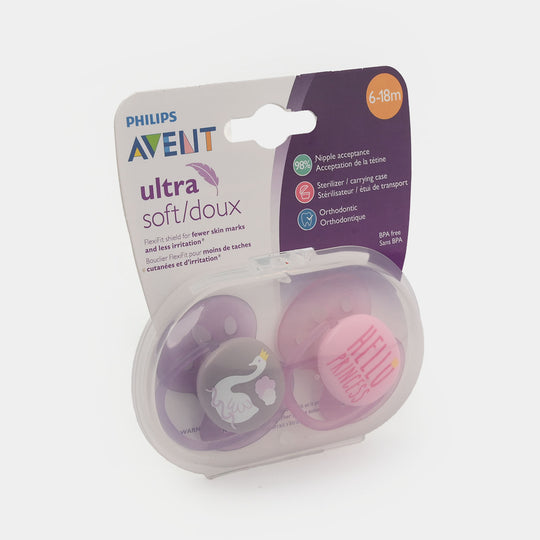 Avent Ultra Soft Soother | 6-18M