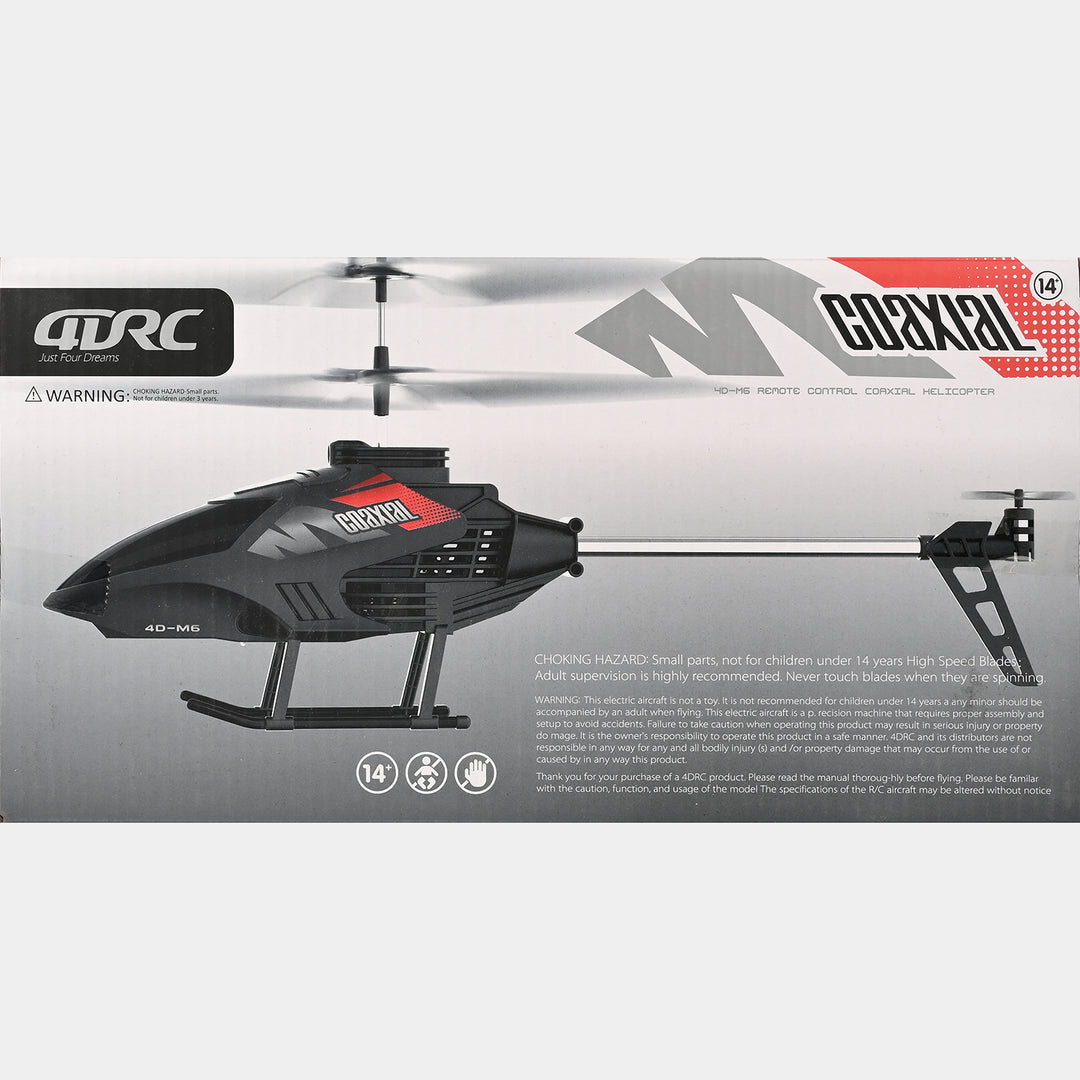 Remote Control Helicopter – 4D Flight with Stable Performance