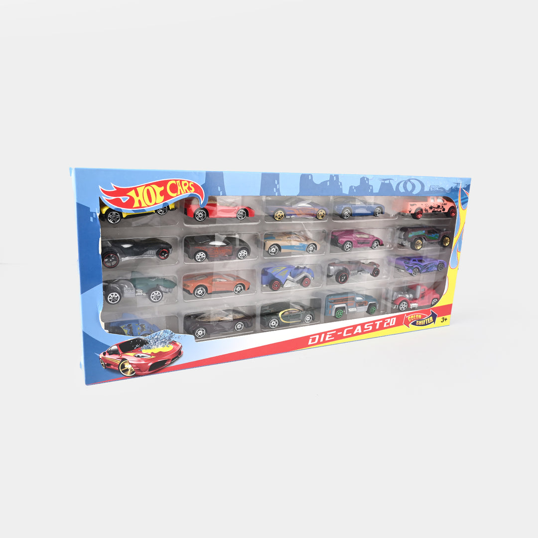 Die-Cast Model  Cars Alloy 20Pcs Set
